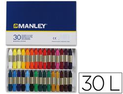 Manley caja 30 ceras MNC00077