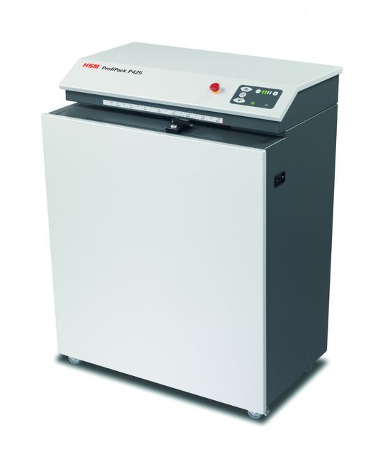 Máquina de acolchado para embalajes de cartón HSM ProfiPack P425 con corriente trifásica
