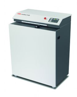 Máquina de acolchado para embalajes HSM ProfiPack P425 + juego de adaptación para aspirador