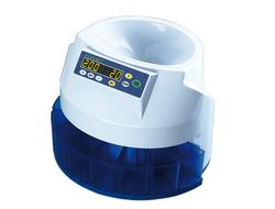 Maquina Q-Connect Contadora y Clasificadora de Monedas Suma Resta y Totaliza