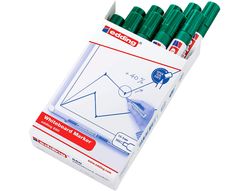Marcador Edding 660 verde para pizarra blanca