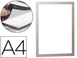 Marco autoadhesivo Durable magaframe A4 plata (2 unidades)