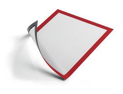Marco Porta Anuncios Durable Magnetico Din A4 Dorso Adhesivo Removible para Informacion de Seguridad