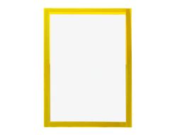 Marco porta anuncios liderpapel magnetico din a4 dorso adhesivo removible color amarillo