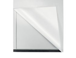 Marco porta anuncios nobo din A3 marco magnetico autoadhesivo color plata pack de 2 unidades