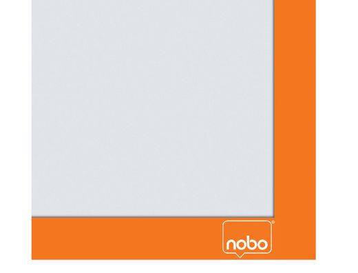 Marco porta anuncios nobo din A4 marco magnetico autoadhesivo color naranja pack de 2 unidades