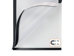 Marco porta anuncios nobo din A4 marco magnetico autoadhesivo color negro pack de 2 unidades