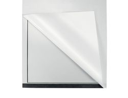 Marco porta anuncios nobo din A4 marco magnetico autoadhesivo color negro pack de 2 unidades