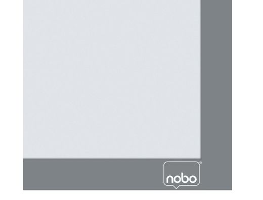 Marco porta anuncios nobo din A4 marco magnetico autoadhesivo color plata pack de 2 unidades