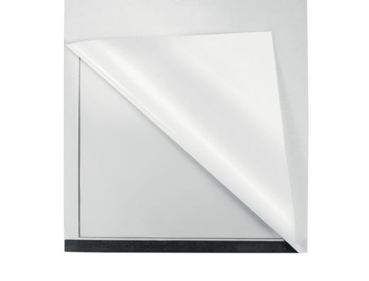 Marco porta anuncios nobo din A4 marco magnetico autoadhesivo color plata pack de 2 unidades