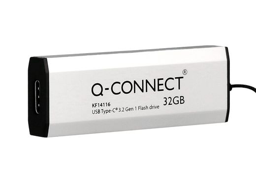 Memoria usb q-connect flash drive 32 gb 3.2 tipo c