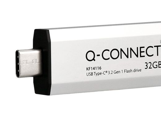 Memoria usb q-connect flash drive 32 gb 3.2 tipo c