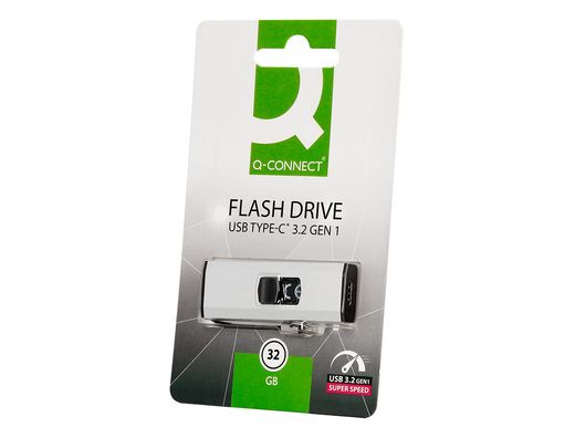 Memoria usb q-connect flash drive 32 gb 3.2 tipo c