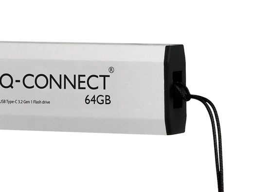 Memoria usb q-connect flash drive 64 gb 3.2 tipo c