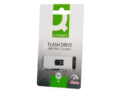 Memoria usb q-connect flash drive 64 gb 3.2 tipo c
