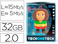 Memoria usb tech on tech bob 32 gb