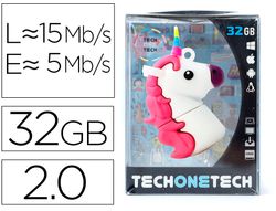 Memoria usb tech on tech mi unicornio 32 gb