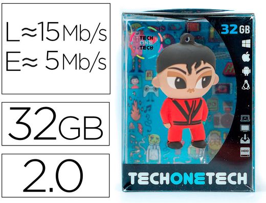 Memoria usb tech on tech mj thriller 32 gb