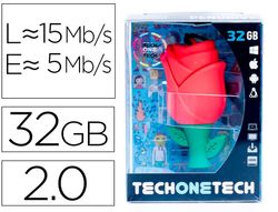 Memoria usb tech on tech rosa one 32 gb