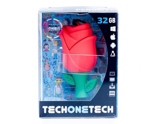 Memoria usb tech on tech rosa one 32 gb