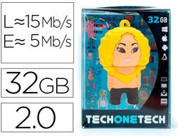 Memoria usb tech on tech shasha kira 32 gb