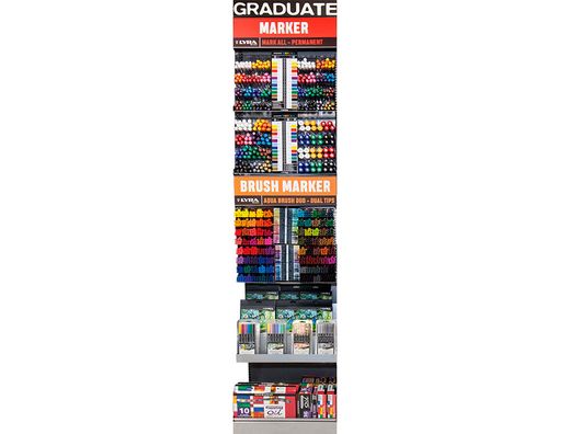 Merchandising concepto graduate lyra mark all y aqua brush duo