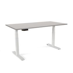 Mesa 160 cm Regulable En Altura Electricamente Con 3 Telescopicos Gris