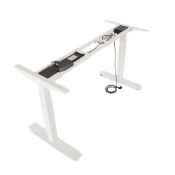 Mesa 160 cm Regulable En Altura Electricamente Con 3 Telescopicos Roble