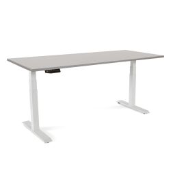 Mesa 180 cm Regulable En Altura Electricamente Con 3 Telescopicos Gris