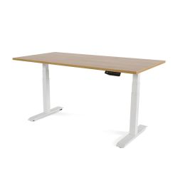 Mesa 180 cm Regulable En Altura Electricamente Con 3 Telescopicos Gris