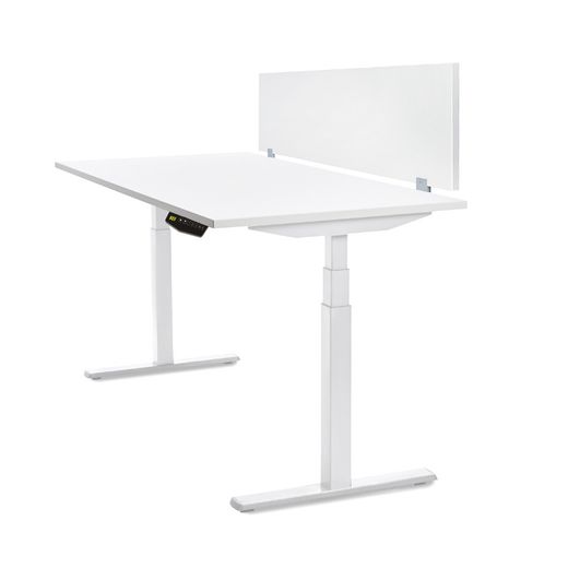Mesa 180 cm Regulable En Altura Electricamente Con 3 Telescopicos Gris