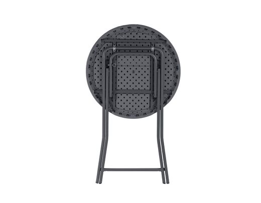 Mesa alta de diámetro 81.3 cm de polietileno modelo NEW ZOWN Cocktail80