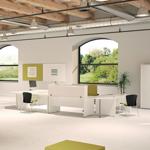 Mesa Ángulo 90º Aluminio/Gris