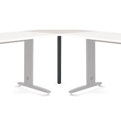 Mesa Ángulo 90º Antracita/Blanco