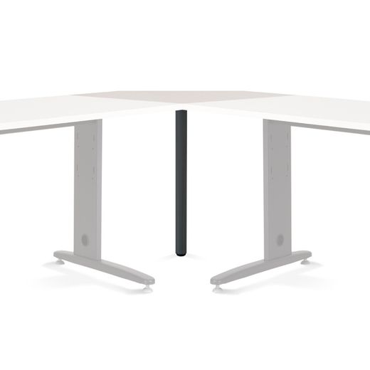 Mesa Ángulo 90º Antracita/Blanco