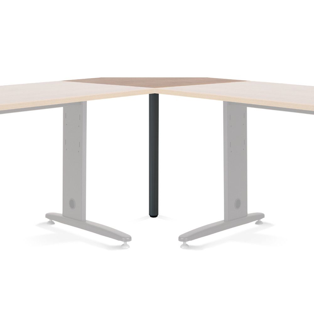 Mesa Ángulo 90º Antracita/Roble