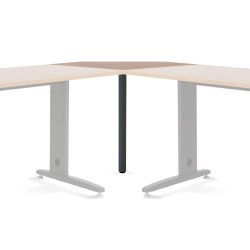 Mesa Ángulo 90º Antracita/Roble