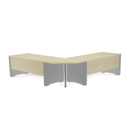 Mesa Ángulo 90º Blanco/Blanco