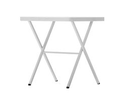 Mesa cuadrada plegable Bistrot70  multiusos blanca 69x69 cm