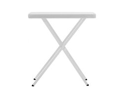 Mesa cuadrada plegable Bistrot70 multiusos blanca 69x69 cm