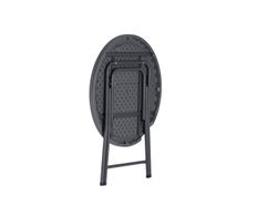 Mesa plegable Ø81.3cm polietileno Praxis80 Zown