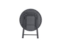 Mesa plegable Ø81.3cm polietileno Praxis80 Zown