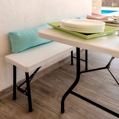 Mesa plegable Oskar180 con sobre plegable tipo maleta