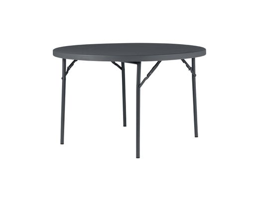 Mesa plegable redonda Planet120 de diámetro de 120cm.