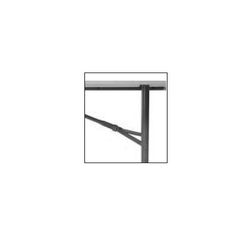 Mesa plegable XL150 Zown con sistema de unión transversal 152,4x76,2cm