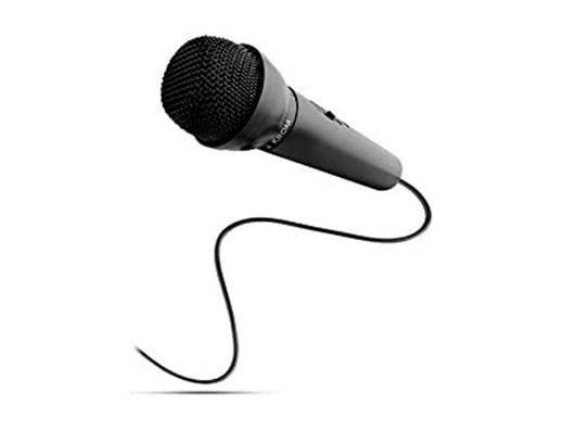 Microfono krom kyp mini gaming con base ajustable conector jack 3,5 mm