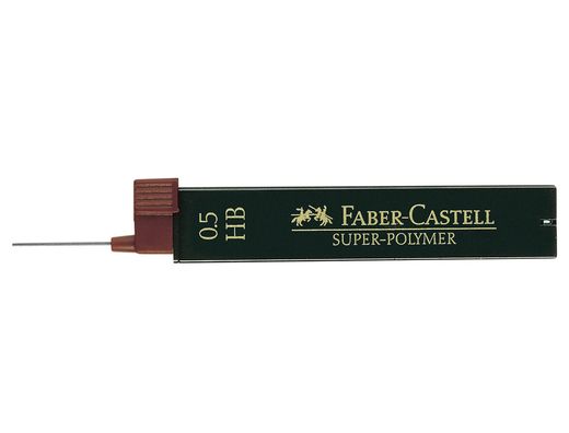 Minas Faber Grafito 9063 0,3 mm Hb -Estuche de 12 Minas