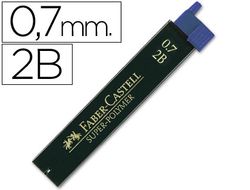 Minas Faber Grafito 9067 0,7 mm 2B -Estuche de 12 Minas