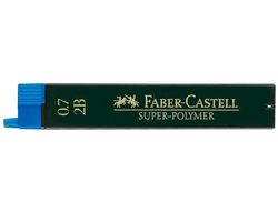 Minas Faber Grafito 9067 0,7 mm 2B -Estuche de 12 Minas