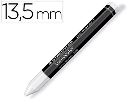 Minas Staedtler para Marcar Blanco Permanente Omnigraph236Caja de 12 Unidades